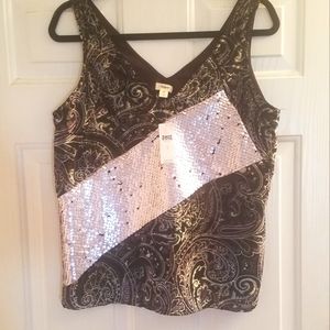 NWT Anthropologie TINY Sleeveless Blouse Size S